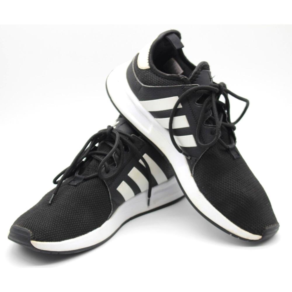 Adidas Mens X PLR CQ2405 Black Running Shoes Sneakers Size 8.5 US EUC